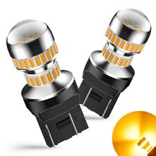 2pcs AUXITO 7440 7441 7443 7444 LED Turn Signals Tail Light Bulb Amber Yellow picture