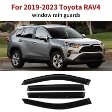 4Pcs Window Visors Rain Sun Guard Vent Guard For Toyota RAV4 2019-2023 20 21 22 picture