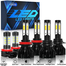6x Car Led Lights For Toyota Camry 2007-2014 LED Headlight Fog Light Bulbs Kit picture