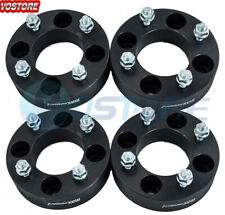4pc 1.5 inch 4/110 Black Wheel Spacers Adapters for Honda Yamaha Grizzly 4x110 picture