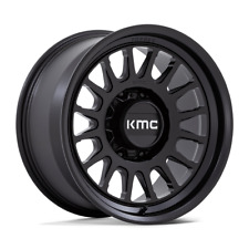 18x9 KMC KM452 Impact FORGED Satin Black Wheel 8x6.5 (-12mm) picture