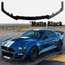 GT500 Style Unpainted Replacement Front Lip For 18-23 Ford Mustang Front Bumper picture
