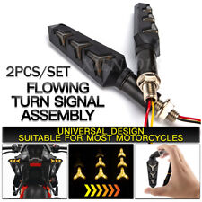 2Pcs Motorcycle LED Turn Signals Blinker Light For Kawasaki Ninja 250R 500R 650 picture