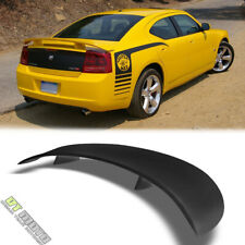 Matte Black 2006-2010 Dodge Charger Factory Style Rear Trunk ABS Spoiler 2-Post picture