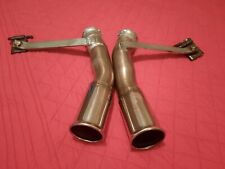 1997-1998 Lotus Esprit V8 Side Mount Stainless Steel 76mm Tailpipe Tips Used picture