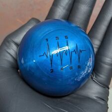 SSCO CANDY BLUE HEARTBEAT SR 55mm 610 GRAMS WEIGHTED SHIFT KNOB SHIFTER SPHERE picture