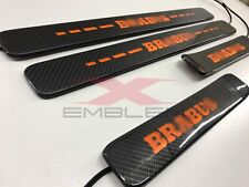 W463A Carbon Handmade Scuff Plates Mercedes-Benz Style LED Door Sills G-Class picture