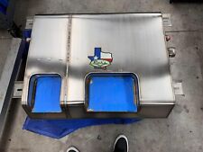 Rick’s Stainless Fuel Tank - Custom 55 56 57 Chevy Chevrolet Tri-Five Dual Fuel picture