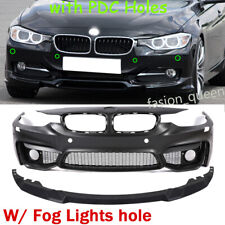 2012-18 F80 M3 Style Font Bumper FOR BMW F30 F31 3 SERIES W/ PDC picture