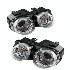 1998-2001 for Acura Integra Halo Projector Headlights Headlamps 98-01 Chrome picture