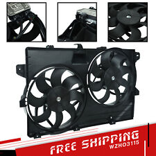 AC Dual Radiator Cooling Fan Assembly For 2007-2015 Ford Edge Lincoln MKX 621392 picture