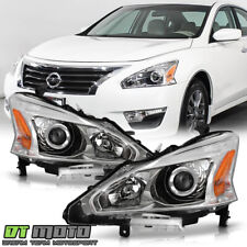 For 2013 2014 2015 Altima Sedan Projector Headlights Headlamps 13-15 Left+Right picture