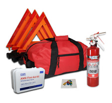 USKITS Essential DOT OSHA ANSI Compliant Kit with Fire Extinguisher picture