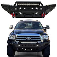 Vijay For 2011-2016 Sequoia Front Bumper w/Winch Plate and 5xLED Lights picture