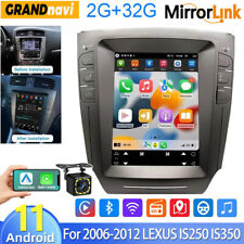 For 2006-2012 LEXUS IS250 IS350 Android Car Radio Carplay Stereo GPS Tesla Style picture