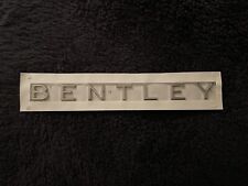 Bentley Continental GT GTC Flying Spur Boot Trunk Badge Emblem 3SA853675 NEW OEM picture