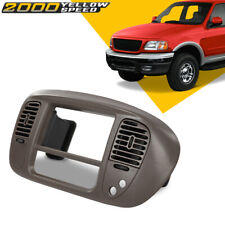 Fit For 97-03 Ford F150 Expedition Brown Center Dash Radio A/C Vent Air Bezel  picture