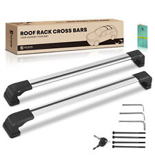 Aluminum Alloy & Nylon Roof Rack Cross Bars for Kia Soul 14-19 165 lbs Hatchback picture