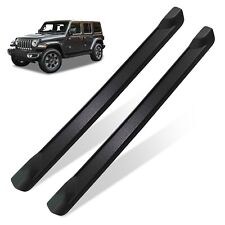 Fit 2023-2024 Jeep Wrangler JL 4 Door Running Boards Side Step Nerf Bar OE Style picture