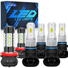 For Colorado 2004-2008 6Pcs 6000K LED Headlight High Low+Fog Lights Bulbs Combo picture