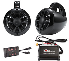 NOAM NUTV4 - Marine Bluetooth ATV/Golf Cart/UTV Speakers Stereo System picture