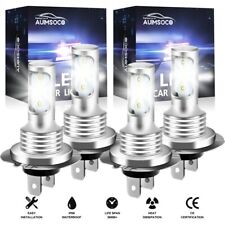4x H7 LED Headlight Super Bright Bulbs Kit 6000K White High/Low Beam 330000LM picture