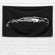 For Bugatti Veyron 16.4 Grand Sport Enthusiast 3x5 ft Flag Dad Gift Banner picture