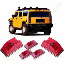 5pcs Red Cab Marker Running Roof Top Red Light For 2003-2009 Hummer H2 SUT SUV picture