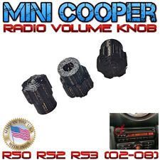 Mini Cooper Radio Volume Knob 3D PRINTED 65129127000 02-08 R50 R52 R53 NEW picture