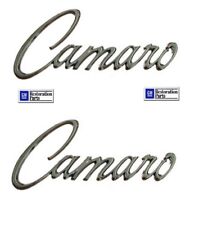 68 & 69 Camaro Fender Emblem  2 fender set ** GM Restoration Parts**  picture