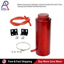 Universal Aluminum 800ML Radiator Coolant Catch Tank Overflow Reservoir RED picture