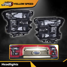 Fits For 2015-2017 Ford F150 F-150 Replacement Headlights Headlamps Pair 15-17 picture