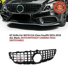 Front GT R AMG Grille For Mercedes Benz W218 CLS CLASS 2015-2018 ALL Black  picture