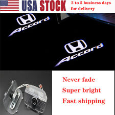 2x White HD LED Door Courtesy Laser Projector Lights For Honda Accord 2014-2023 picture
