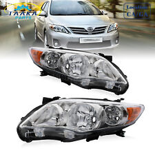 Headlights Pair For 2011 2012 2013 Toyota Corolla S XRS Chrome Headlamps RH+LH picture