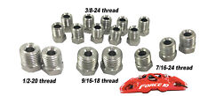 3/16 Brake Line Fitting Kit stainless steel tube nuts, Inverted Flare picture