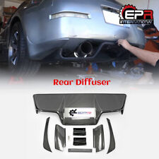 for Nissan 03-08 350z Z33 Infiniti G35 Coupe JDM TS Style Carbon Rear Diffuser picture