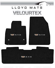 2017 -2023 Cadillac XT5 Black Lloyd Velourtex Front Rear Floor Mat XT5 Logo picture