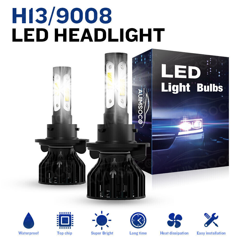 For Dodge Caliber 2007-2012 H13 Combo LED Headlight High Low Beam Bulb Kit White