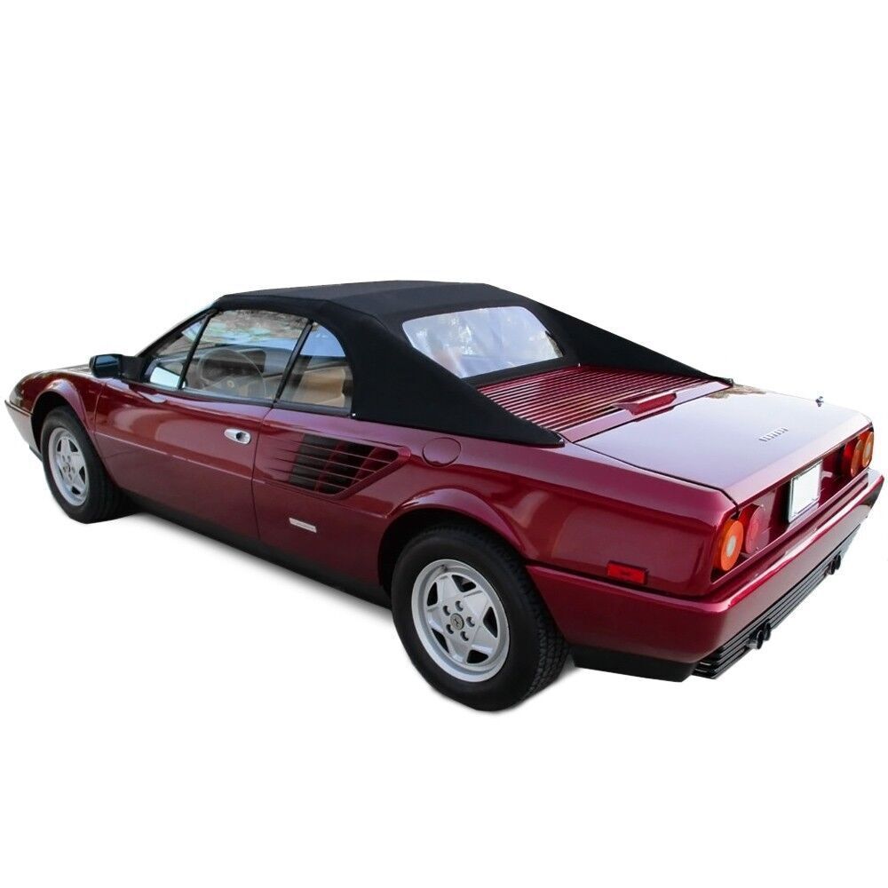 Fits Ferrari Mondial Convertible Soft Top with Plastic Window 1984-1994