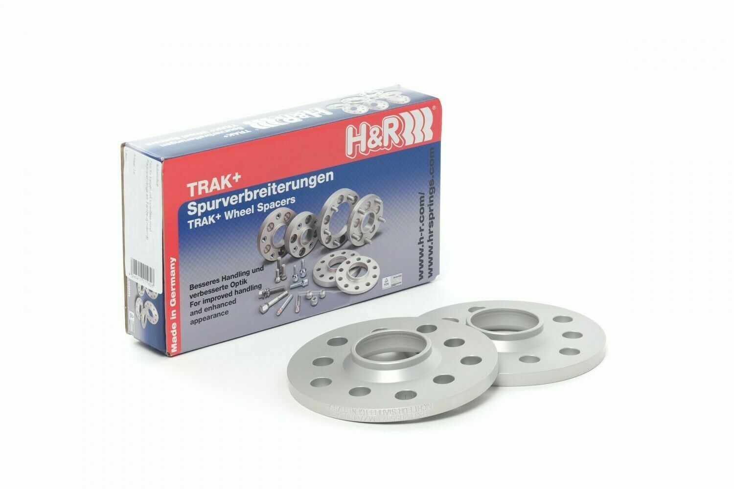 H&R Trak+ DR Series 3mm Wheel Spacers - 14x1.5 / 5x112 - 0655665