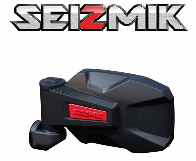 Red Seizmik Strike Side View Mirrors for 2016-2023 Polaris General 1000 / 1000-4
