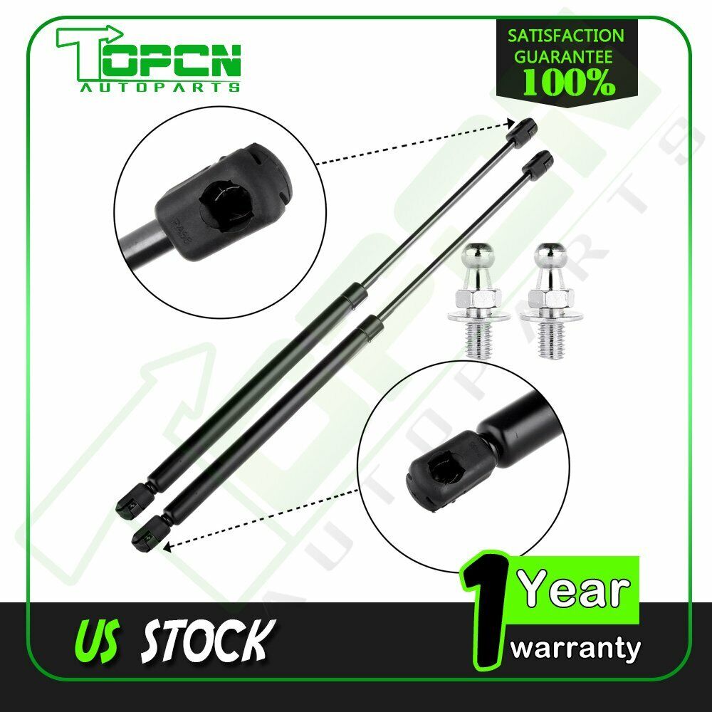 2x Front Hood Gas Lift Supports Struts Shocks Springs For Dodge Ram 02-10 4364