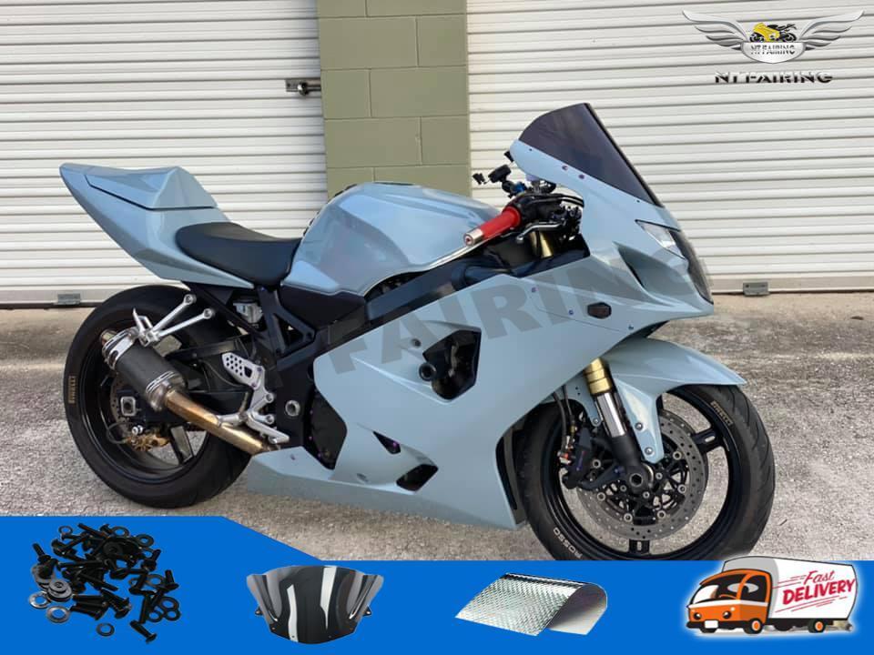 DS Injection Nardo Gray ABS Fairing Fit for  2004 2005 GSXR 600 750 oGray