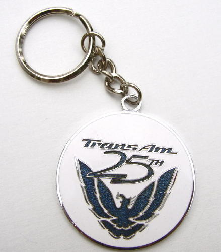 1994 25th Anniversary Pontiac Trans Am Emblem Keychain