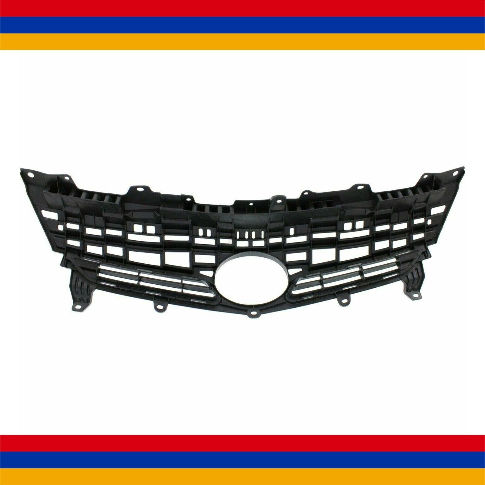 For 2012-15 Toyota Prius Hatchback Front Bumper Grille Assembly Black TO1200350