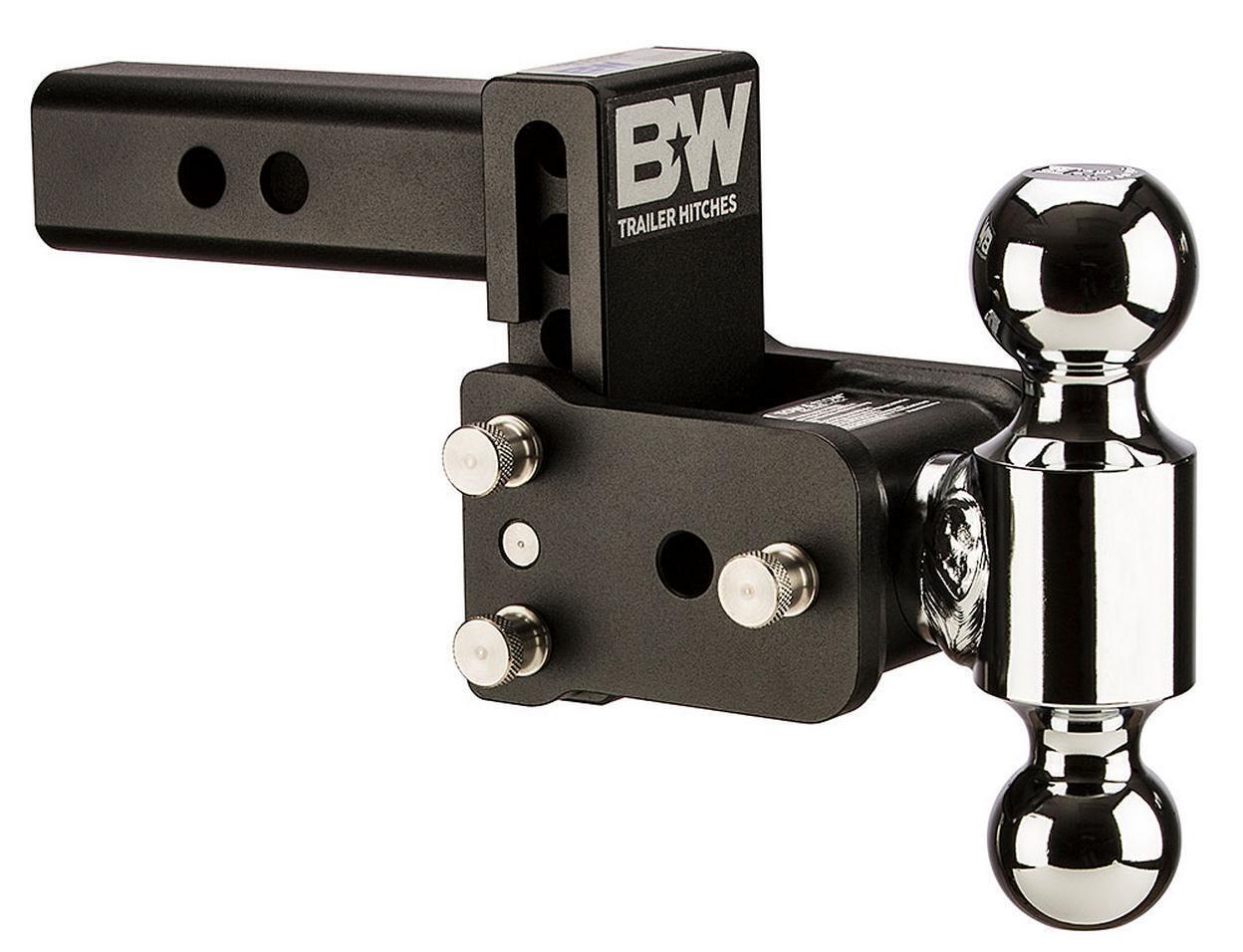 B&W Trailer Hitches Trailer Hitch Ball Mount - B&W Tow And Stow Dual Ball 2\