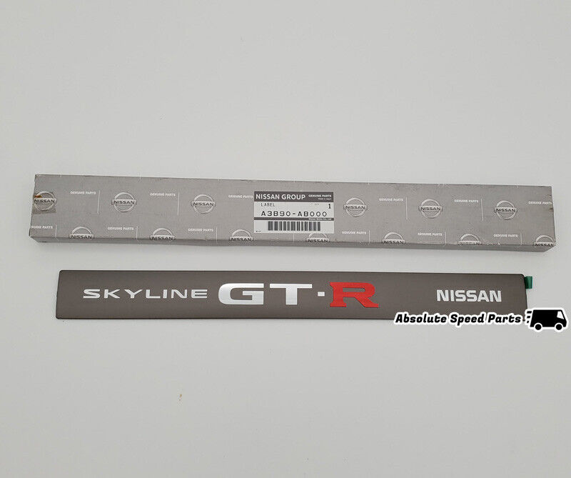 NEW Nissan Skyline GTR N1 NUR Engine Ornament Badge RB26DETT R34 A3B90-AB000