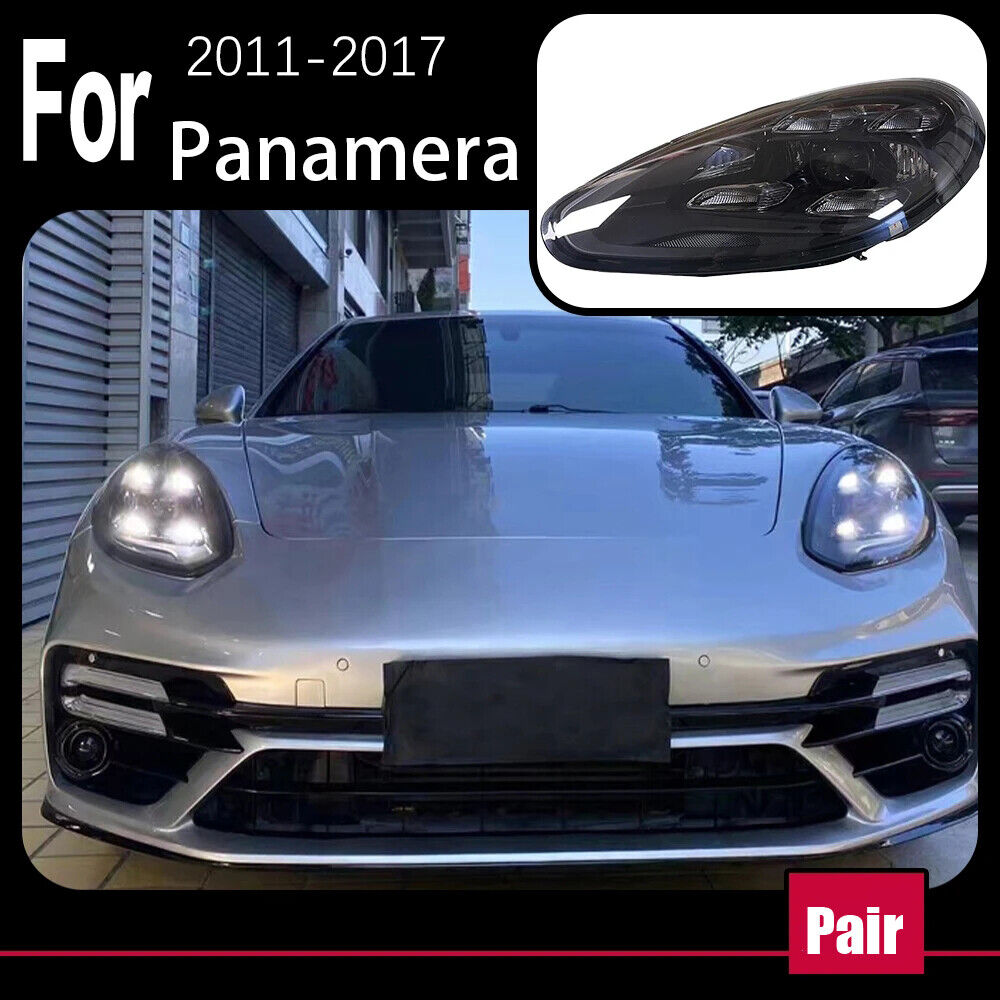 For Porsche Panamera 2011-2017 upgraded Matrix LED Front DRL Headlight Plug&play