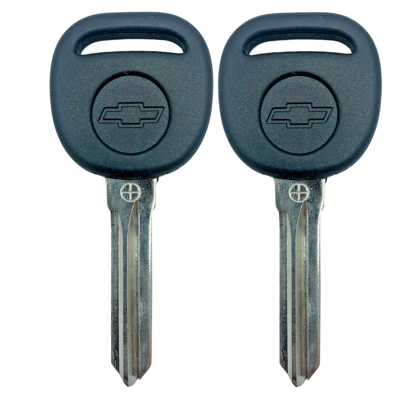2 Brand New Replacement Transponder Ignition Chip Key Uncut Blade Blank B111